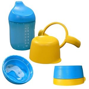 Tupperware Twinkle Sippy Cup 8oz. Twist Recessed Lid For Easy Drinking Even Flow